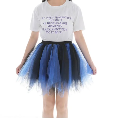 Kids XXL Tutu Girls Fancy Dress Party Gauze Ballet Dance skirt 2 Layers Costume 