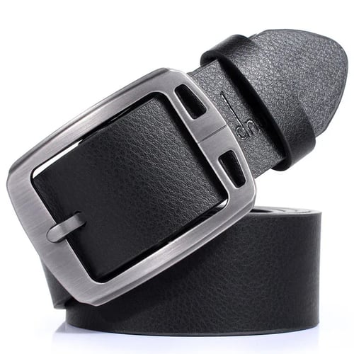 Classic Men Leather Casual Pin Buckle Waist Strap Belt Waistband Adjustable New