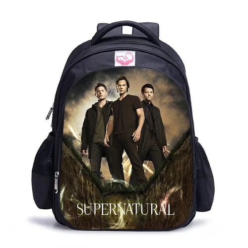 New Supernatural Dean & Sam School Pencil Case Bag Gift 