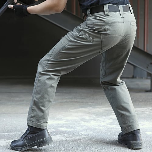 Men Combat Cargo Work Trousers Tactical Military Army Pocket Casual Pants Bottom 