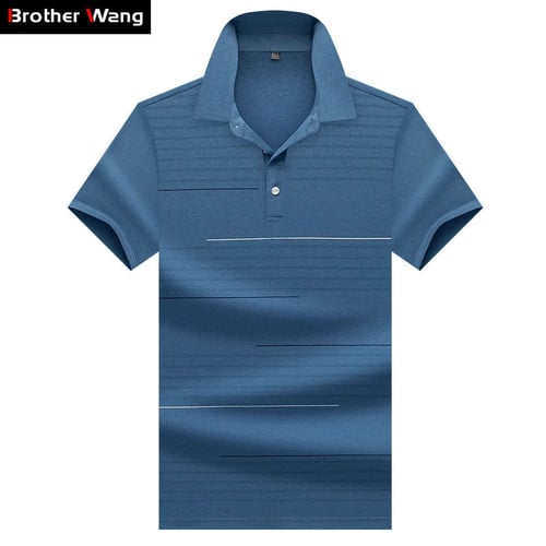 BRAND NEW MENS STRIPED POLO T SHIRT SHORT SLEEVE REGULAR FIT CASUAL SIZE S-3XL