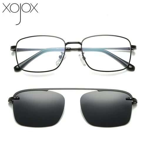 Xojox Sunglasses Men Polarized Magnetic Cover Clip On Sun Xojox Sunglasses Men Polarized Magnetic Cover Clip On Sun