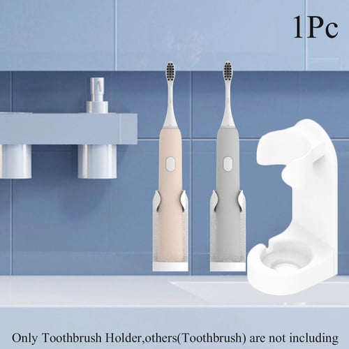1PC Creative Electric Toothbrush Wall-Mounted Holder Shelf Traceless Stand AR 