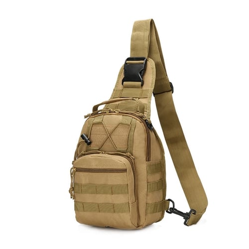 Tactical Military Molle Utility Shoulder Bag Backpack Camping Hiking Sport Pouch 
