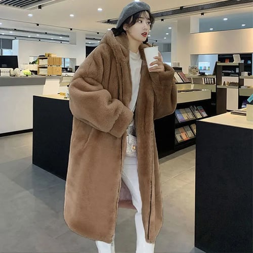 Liuj Qm Hooded Oversized Jacket Winter, Anorak Winter Coat Womens