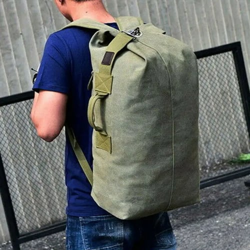 Mens Boys Large Backpack Rucksack Fishing Sports Travel Hiking School Bag UK 