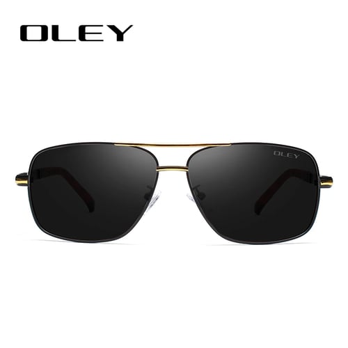 OLEY Brand Polarized Sunglasses Men New Fashion Eyes Protect Sun Glasses With