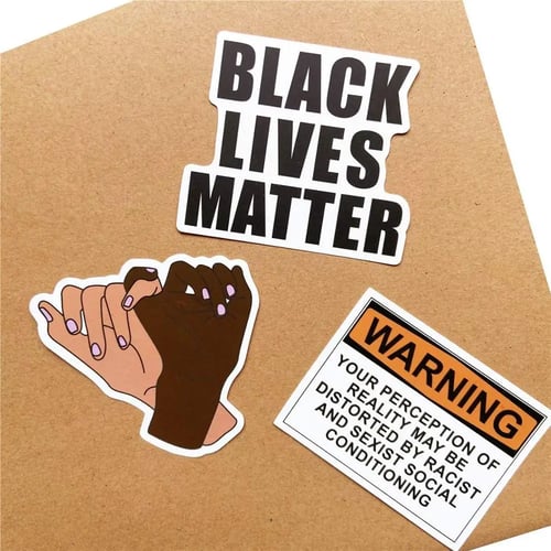 ~Sticker Pack~ 50PC  for Skateboard~Laptop~PACK B Details about   BLACK LIVES MATTER BLM 