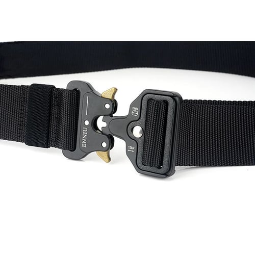 Adjustable Mens Casual Outdoor Military Tactical  Combat Army Training Belt US 