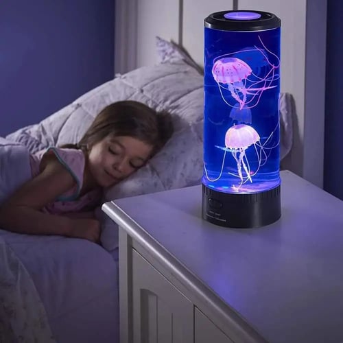 3D Night Light Led Decorative Table Lamp Jellyfish Bedroom Child Gift Beautiful 