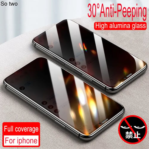 Full Cover Privacy Tempered Glass For Iphone X Xs 11 Pro Max Xr Matte Screen Protector Glass For Iphone 8 7 6 6s Plus Anti Glass Buy Full Cover Privacy Tempered