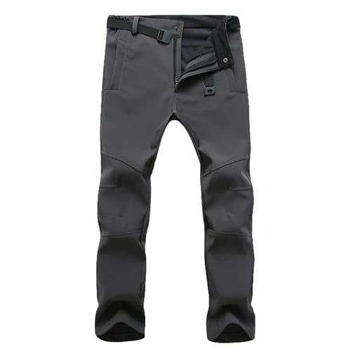 Shark Skin Soft Shell Pant Men waterproof Military Tactical outdoor trousers 3XL 
