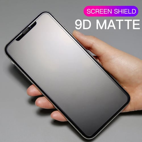 No Fingerprint Full Cover Matte Tempered Glass For Iphone 11 Pro Max X Xs Max Xr 8 7 6s Plus Screen Protector Frosted Glass Film Buy No Fingerprint Full Cover Matte