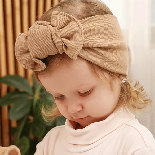 Kids Baby Girl Toddler Solid Headband Hair Band Accessories Headwear Infant 