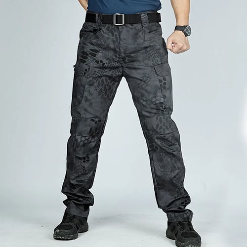 New Mens Army Style RIPSTOP Combat Cargo pants Trousers MULTI Colours 