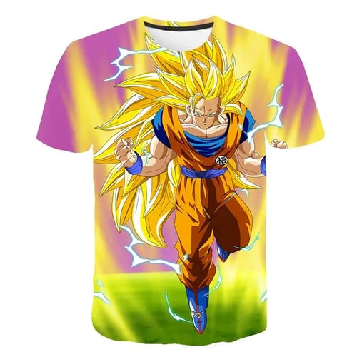 Dragon Ball T Shirt Men Summer Dragon Ball Z Super Saiyan Goku Slim Fit Cosplay 3d T Shirts Anime Vegeta Dragonball Running Buy Dragon Ball T Shirt Men Summer Dragon