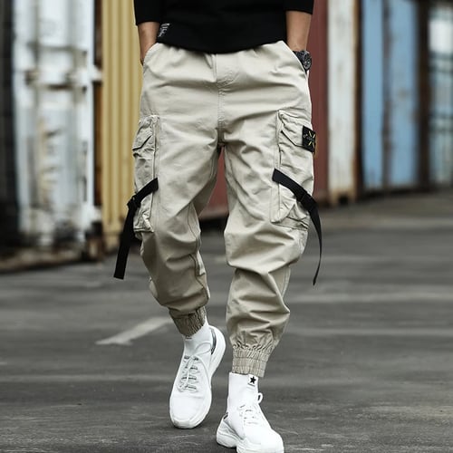 NEW Men's Camouflage Skinny Casual Pants Jogger Baggy Sweatpants Camo Trousers 