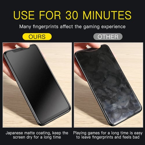 9d Matte Frosted Tempered Glass Film For Iphone 12 Pro Max 12mini Screen Protector On Iphone 11 Pro Xs Max X Xr 6 7 8 Plus Se Buy 9d Matte