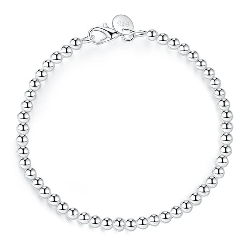 Teenagers And Ladies Gift Costume Jewellery 925 Silver Bracelet Girls