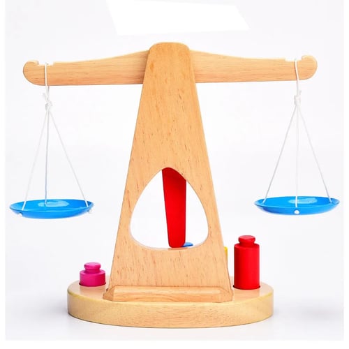 Educational Balance Toy Scale Baby Kid Early Developmental Math Numeracy Toy 