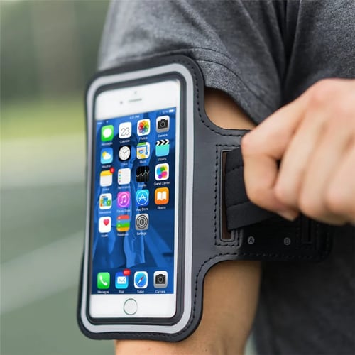 Armband Phone Holder Key Card Bag Running Jogging Sports Arm Band Case 