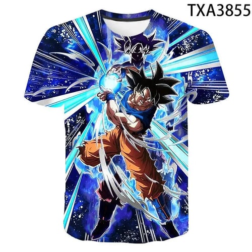 Anime Dragon Ball Z 3d T Shirt Super Saiyan Printed Short Sleeve T Shirt Summer Boy Girl Kids Tops Dbz Tees Cool Clothing Buy Anime Dragon Ball Z 3d T