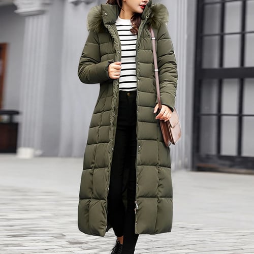 Sfit 2020new Style Trendy Coat Women, Long Padded Winter Coats Ladies
