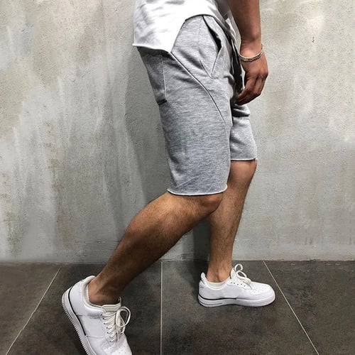 Men's Casual Short Pants Cotton Gym Fitness Jogging Running Sports Wear Shorts Men's Casual Short Pants Cotton Gym Fitness Jogging Running Sports Wear Shorts