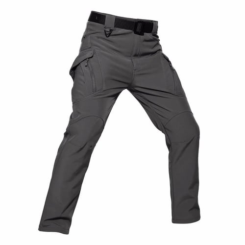 Shark Skin Soft Shell Pant Men waterproof Military Tactical outdoor trousers 3XL 