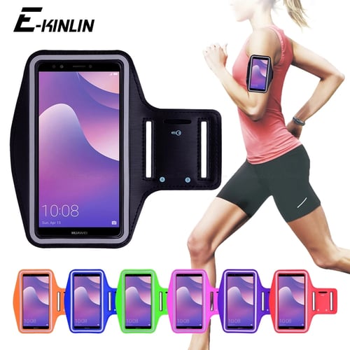 Running Sports Gym Armband Exercise Phone Case Cover For Huawei Y9s 