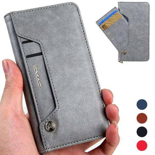 Sided Card Holder Magnetic Flip Book Stand Luxury Pu Leather Wallet Case For Iphone 12 Mini 11 Pro Max Xs Max Xr X 8 7 Plus Se Buy Sided Card Holder
