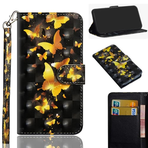 Compatible with Samsung Galaxy A50 Flip Case for Samsung Galaxy A50 Butterfly PU Leather Wallet Cover Compatible with Samsung Galaxy A50 Flip Case for Samsung Galaxy A50 Butterfly PU Leather Wallet Cover