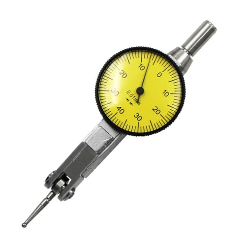 AUTOUTLET Touch Switch Digital Dial Indicator Metric Imperial Gauge IP54 Probe 0.01mm/0.0005 DTI Gauge Dial Test Indicator 25.4mm/1 High-Precision Measurement Tools Industrial Indicators 