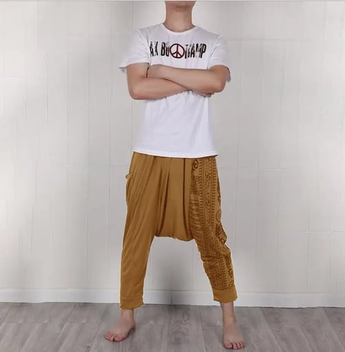 environ 101.60 cm Indian Alibaba Harem Hommes Pantalon Baggy Grande Taille Hippie Pantalon Longueur 40 in 