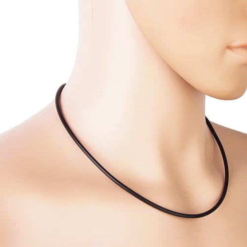 3 Pcs 3mm Black Rubber Cord Chain For Diy Bracelet Necklace Jewelry Making 50cm Necklace For Men Buy 3 Pcs 3mm Black Rubber Cord Chain For Diy Bracelet Necklace Jewelry Making