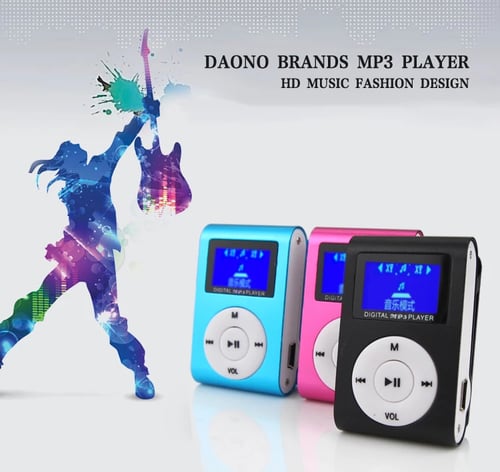 Mini Clip Metal USB MP3 Player Support Micro SD TF Card Up to 32GB Music Media 