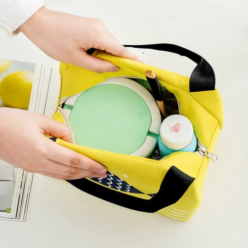 Portable Thermal Insulated Cooler Waterproof Picnic Lunch Box Storage Bag Pouch 