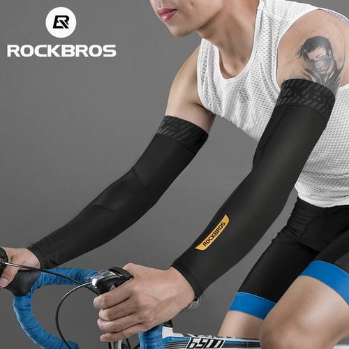 RockBros Outdoor Cycling Sports Sun Protection Lycra &Ice Silk Leg Knee Cover 