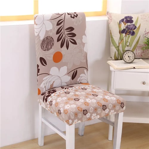 Elastic Removable Cover Stretch Seat Case Slipcover Home Banquet Chair Decor 