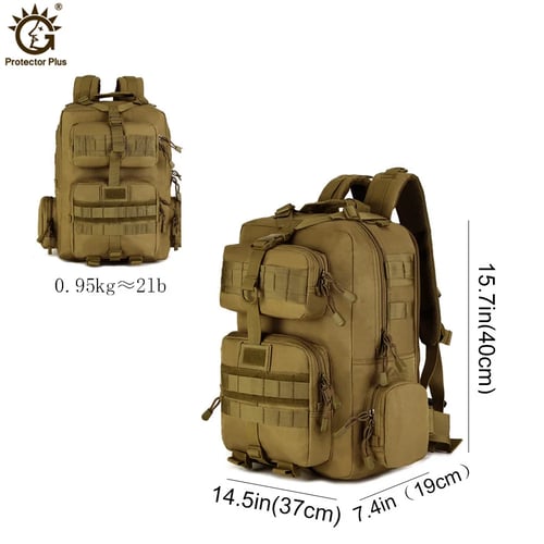 1000D Nylon Tactical Military Men's Backpack Laptop Rucksack Outdoor Travel Bag 