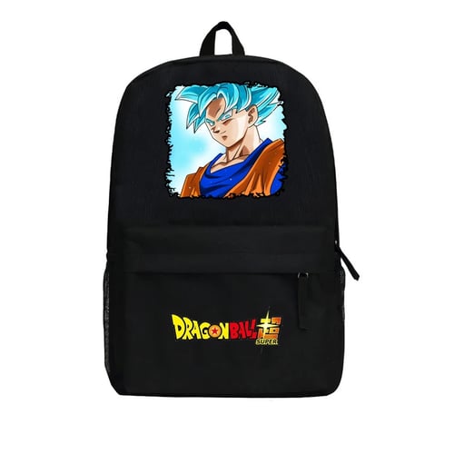 Anime DragonBall Z Son Goku Casual Backpack Canvas Bag Laptop Rucksack Satchel 