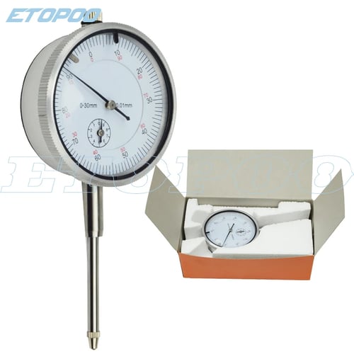 Precision Test Tool 0.01mm Accuracy Measurement Instrument Dial Indicator Gauge 