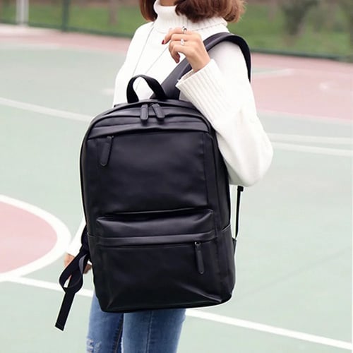 Womens Leather Backpack School Rucksack Shoulder Bag Large Capacity Travel Bags 