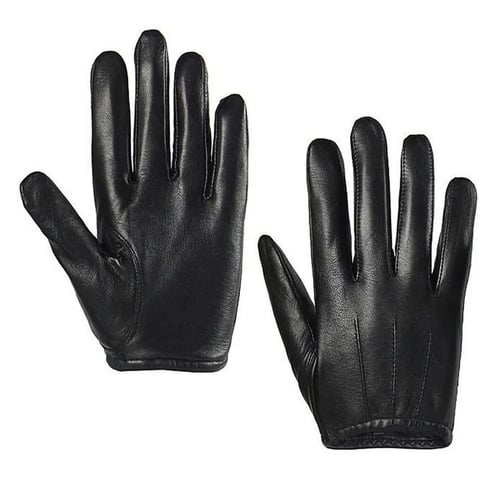 Details about   Kampro ~ Men's Size Large ~ Black ~ Sheepskin Leather ~ Lined Riding Gloves 