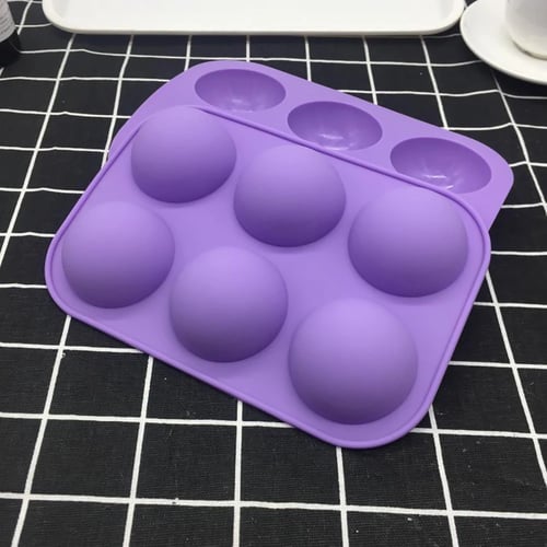 Half Sphere Silicone Mold Bakeware Cake Pudding  Chocolate Fondant Mould Ball 