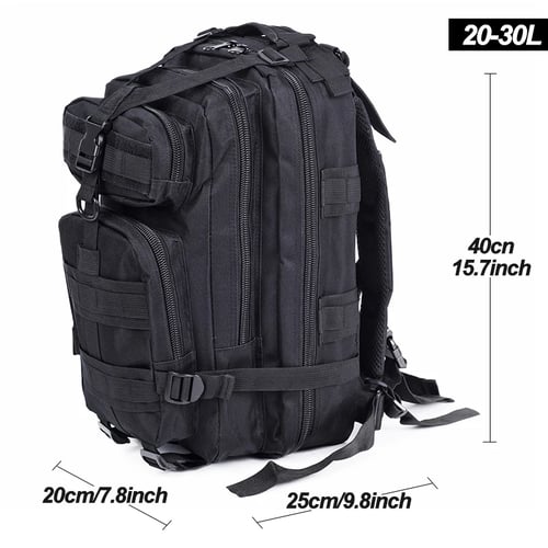 30L/35L  Military Tactical Backpack Hiking Camping Rucksack Bag Travel Outdoor 
