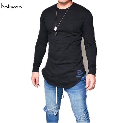 Men's Slim Pullover O Neck Long Sleeve Tee T-shirt Casual Tops Blouse