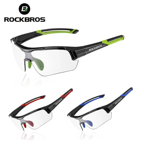 Polarized Photochromic Sunglasses UV400 Bike Glasses Outdoor Goggles Eyewear 