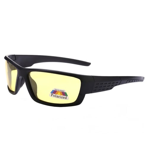Men Sport Polarized Sunglasses Outdoor Driving Fishing Square Coating Glasses 