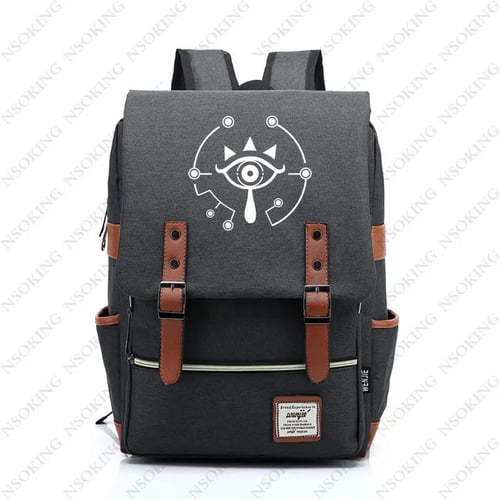 The Legend of Zelda  canvas backpack shoulder bag school bags unisex anime bag 